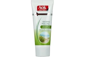 Aok Pur Balance Seesand Peeling mit Kamille & Ginseng-Extrakt Inhalt: 100ml Verfeinert das Hautbild und wikt gegen Unreinheiten, Rötungen, Mitesser und Pickel.