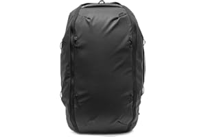 Peak Design Travel Duffelpack Bag 65L Black - Bolsa de Viaje con Correas de Mochila