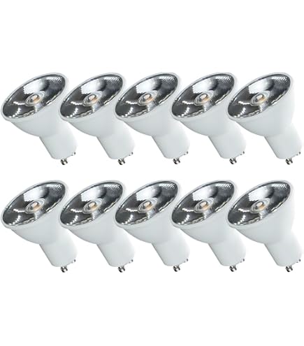 LED GU10 Strahler 10 Watt – 730 Lumen Kaltweiß (6500K), Nicht Dimmbar, 110° Abstrahlwinkel