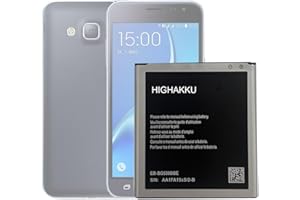 HIGHAKKU Ersatzakku kompatibel mit Samsung Galaxy J3 2016 (SM-J320F) | J5 (SM-J500F) | Grand Prime (SM-G530F) | Duos (SM-G530H) EB-BG530BBE EB-BG531BBE