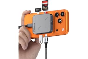 Hagibis Magnetyczny koncentrator USB C z Magsafe dla iPhone 16 15 Pro MAX Stacja dokująca 7 w 1 Typ C 4K do 60 Hz HDMI SD3.0 TF3.0 Solt Card 100W PD 10 Gb/s USB-C AUX do MacBooka Pro Air, iPad