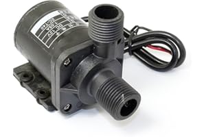 Q-BAIHE Lillyelectronics 12V Mini Pompa Senza Spazzola dell'Acqua Magnetica (High Temp 100 Gradi) w/Autore ZC-T40