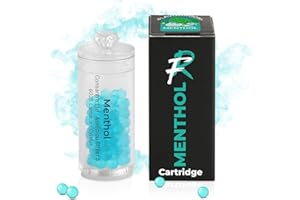 Flavouroom Premium Cartridge inkl. 100 Menthol Kugeln zum Nachfüllen des Applikators I DIY Kapseln Filter für unvergesslichen Flavour Geschmack I aromatische Click Kugeln