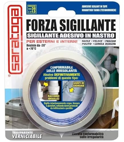 BOSTIK Striscia Sigillante Autoadesiva - Resistente Ad Acqua E Detergenti, 22mm X 3.35mt, Bianca - Foto 9