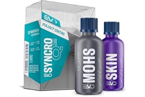 GYEON QUARTZ CLOTH GYEON Syncro EVO Sistema di rivestimento ceramico Light Box più durevole Protezione più duratura Idrofobo 9H Gloss Resistenza chimica Scudo Ultra Resistente Finitura superficiale Auto Rivestimento di
