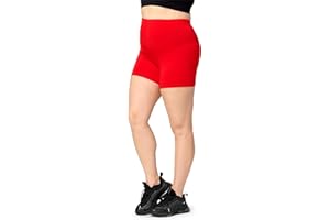 Merry Style Pantalones cortos de ciclismo para mujer, tallas grandes, pantalones cortos, boxer de viscosa MS10-451