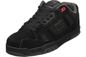 DC Shoes Stag-Scarpe da Uomo in Pelle, Ginnastica