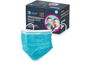 STAUBPIRAT CMM Curt Maria Medical - 50 Stück Mund- Nasenschutz 100% MADE IN GERMANY - CE EN 14683 - medizinische Maske für Kinder