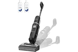 Tineco Floor One S7 Stretch Ultra Aspirateur Laveur, Aspirateur Balai sans Fil, Anti-emmêlage, Plat à 180°, Autonomie de 50 Minutes, Auto-Nettoyage Flashdry à 85°C, Nettoyage des Bords de Deux Côtés