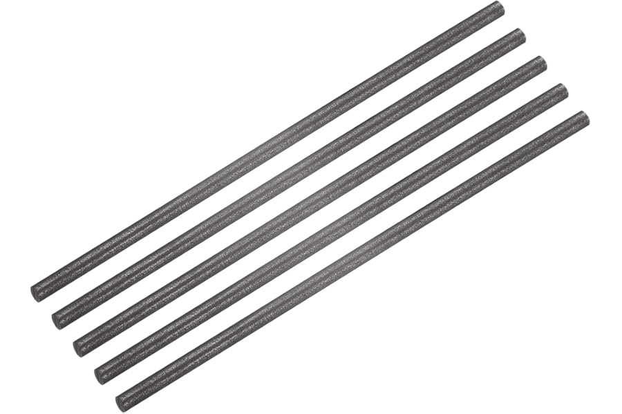 PATIKIL Graphite Rod Graphite Stirring Rod Cylinder Stick Carbon Rod 100x3mm Black for Electrode, Melting Casting, Crucibles, Pack of 5