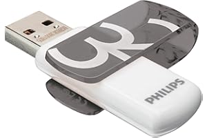 Philips Vivid Édition High Speed clé USB 2.0 32 Go avec Capuchon pivotant pour PC, Ordinateur Portable, Stockage de données informatiques, Vitesse de Lecture jusqu'à 23 Mo/s