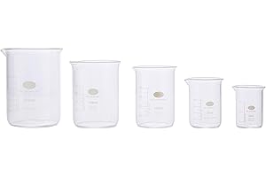 BAR@DRINKSTUFF Ensemble De Bécher De Mesure En Verre | Béchers Basse Forme, Tasses À Mesurer, Béchers Borosiliate