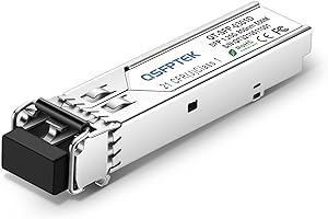 QSFPTEK Gigabit SFP Modulo, 1000Base-SX 850nm 550m DDM LC 1G SFP 1.25gb Modulo, Multimode Mini-Gbic Transceiver per Arista SFP-1G-SX