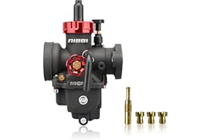NIBBI Carburatore PE19MM Adatto 100cc-125cc Flangia Motore Moto Con Jets Carb Per Yamaha Kawasaki Suzuki Apollo Dirt Bike Mini Bike