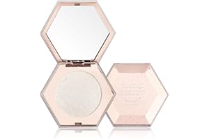 Hoxfly Highlighter Powder Makeup Palette, Highlighting Powder, Face Highlighter Palette, Diamond Shine Highlighter, Highlighter Powder Palette, Easy to Extend Great for All Skin Types, 7.5g (01#)