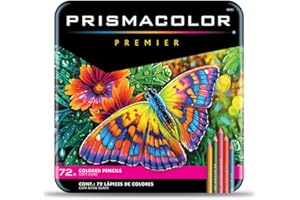 Sanford Prismacolor Premier Colored Pencils, Pack of 72, Multi-Colour