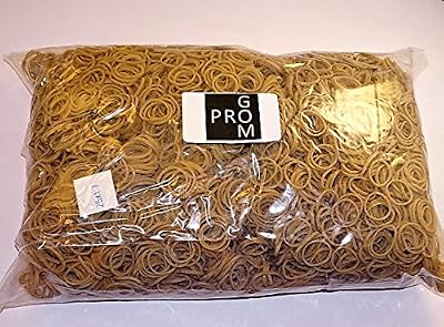 Progom - Elastiques -25(Ø16)mm x 1.7mm - blond - 1kg