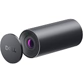 كاميرا ويب DELL UltraSharp &ndash; WB7022 &ndash; 4K UHD، مستشعر Sony STARVISTM CMOS كبير، USB-C إلى USB-A، 2 متر/79 بوصة/6.6 قدم