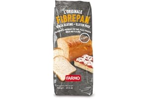 Farmo FibrePan Preparato per Pane Pasta Pizza Senza Glutine 500g