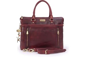 Catwalk Collection Handbags - Women's Large Leather Tote Bag - Ladies Work Laptop Bag - Briefcase With Detachable Cross Body Strap - ADELE