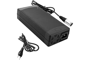 YASCO POWER Yasco 52V Lithium Battery Charger Mehrere Stecker Für Elektrofahrrad Roller E-Bike Boot Motorrad Akku Ladegerät Li-ion akku Ladegerät Mehrere (58.8V 5A+XLR Anschluss)