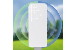‎MEETOWN Outdoor Wetterfester Wlan Verstärker, 1200Mbps Outdoor Wlan Repeater mit Repeater/AP Modus, 5.8Ghz+2.4Ghz Dual Band Eingebaute Versteckte Antenne, IP65 Regenfest Staubdicht für den Außenbereich