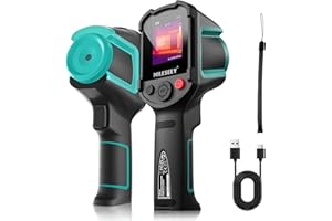 Mileseey TR10 Cámara de Imágenes Térmicas, Super Resolución 192 x 192 Cámara Térmica, Frecuencia de Actualización de 25 Hz, -4°F a 1022°F Cámara Infrarroja de Mano con Autonomía de 8 Horas