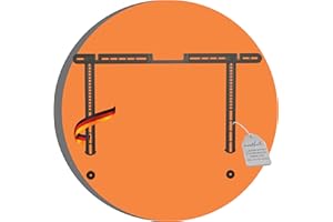 PureMounts® Support d'enceinte pour Un Montage Direct sur Le téléviseur, Compatible avec Sonos Arc/Arc Ultra, capacité de Charge : 10 kg, Noir