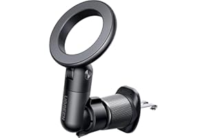 UGREEN Supporto Telefono Auto MagSafe Rotazione 360°, Ultra Stabile con 20*N52 Magneti, per Bocchette di Ventilazione Orizzontali, Compatibile con iPhone 17/17 Air/17 pro/17 Pro Max,Samsung ecc