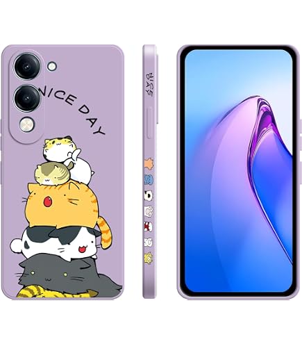 SEAHAI Cover per Vivo V40 SE 5G, Custodia Protettiva Ultra Sottile ed Elegante in Silicone TPU Trasparente, Bello Fiori Colorful Cover Antiurto Case, Amore