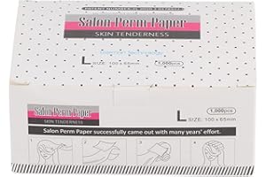 YUYTE Hair Perm Paper, Barber Shop Ultra Thin Hair Perm Paper, Mesh Breathable Perming Paper Hairdressing Tool (perm paper)