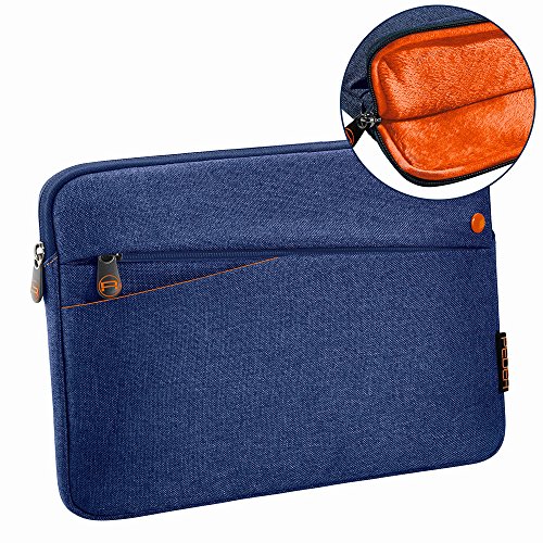 PEDEA Tablet PC Tasche Fashion f  r 12 9 Zoll  32 8cm  Tablet Schutzh  lle Tasche Etui Case mit Zubeh  rfach und Schultergurt  blau