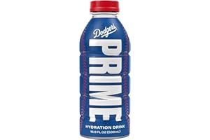 BLISSIFY Prime Hydration Drink Blue LA Dodgers V2 - Edición limitada - 500 ml USA Import - Edición 2024