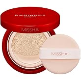 MISSHA 48 Saat Kalıcı Saten Fond&ouml;ten 15ml SPF50+ Radiance Perfect Fit Cushion Foundation No.19