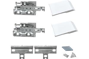 INDAUX Attaccaglia SCARPI-4 per Mobili Sospesi – Portata Fino a 270 kg Kit Montaggio a Vite Incluso