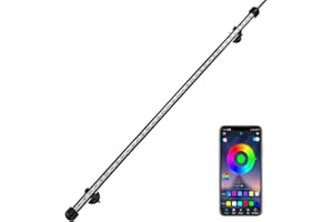 GreenSun LED Lighting Aquarium Light, LED Fish Tank Lights Waterproof with APP Control, RGB Multicolor Submersible LED Light Underwater Strip Light for Fish Tank (78cm/31 Inches)
