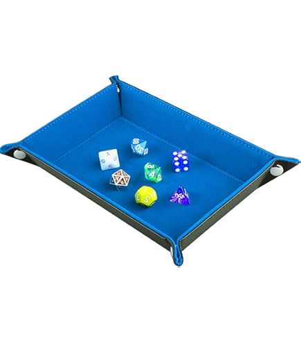 VIDETOL 6 Stück Würfelbrett Set - Doppelseitige Hexagon Würfelteller Aus PU Leder