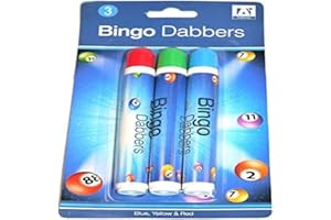 Anker International Stationary Bingo Dabber Pen (Pack of 3),Red