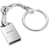 Chiavetta USB 64 GB, Mini Pen Drive 64gb Metallo Penna USB 64 Giga Portatile Flash Drive 64giga USB 2.0 Thumb Drive con Porta