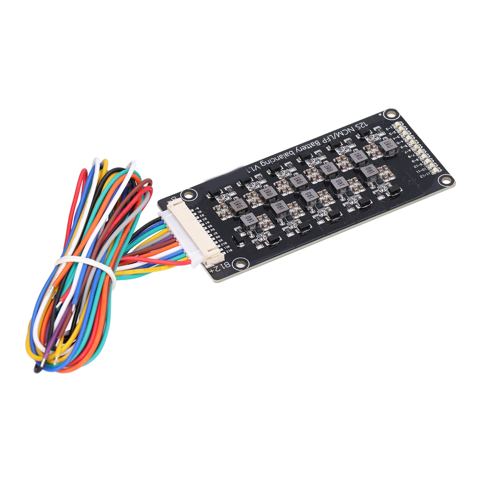 BMS Balancer, 1.2A Active Equalizer MOS for Batteries Voltage(12S)