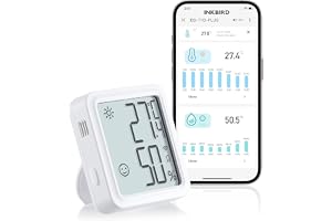 INKBIRD IBS-TH3 PLUS WiFi Inomhustermometer med LCD-skärm och App