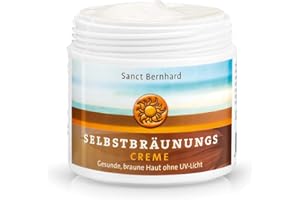 ‎KRÄUTERHAUS SANCT BERNHARD Sanct Bernhard Selbstbräunungs-Creme mit Vitamin E, Ceramiden, 100 ml