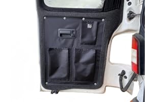 OLPRO VW T5/T6 Rear Barn Door Storage Organiser - Left Hand Side, Van storage organiser, Van interior organiser, Campervan storage organiser, Campervan door storage