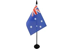 AZ FLAG - Tischflagge Australien - 15x10 cm - Australische Tischfahne 10 x 15 Cm - Flaggen