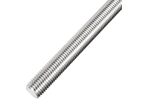 MACHSWON 1Pcs M20 x 500mm Fully Threaded Rod, 304 Stainless Steel Right Hand Long Threaded Screw Rods Fasteners Bars Studs