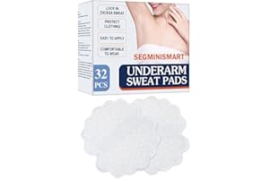 SEGMINISMART Patch Anti Transpiration,Coussinet Anti Transpirant, Underarm Sweat Pad, Coussinets Anti-transpiration Patchs,Jetable, Invisible et Confortable Patch Protège Aisselles Femmes et Hommes