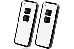 pepape 2 sztuki pilot do drzwi garażowych dla Novoferm Novotron 522, 524, 502 MAX43-2, 512 Mix43-2, kompatybilny z pilotem do bramy Novoferm Novotron 433,92 MHz