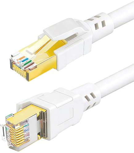 Acquista Renkforce RF-4149864 RJ45 Cavo di rete, cavo patch CAT 6A/7 S/FTP 1.00 m Grigio con protezione, Ritardante di fiamma 1 p da
