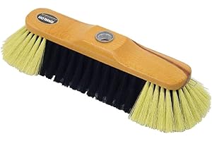 TESTRUT Zimmerbesen Holz Rosshaar-Mischung Besenkopf mit Schraubgewinde Besen