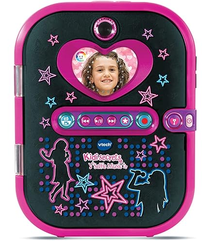 VTech KidiSecrets 365 – Diario Secreto Con Grabador De Voz, Pantalla LCD Y Código Personalizable, Para Niñas De 5 A 12 Años (Español, Pilas Incluidas)
